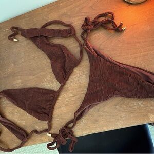 Monday Swimwear Palm Springs top(small) and Palma bottoms (medium)